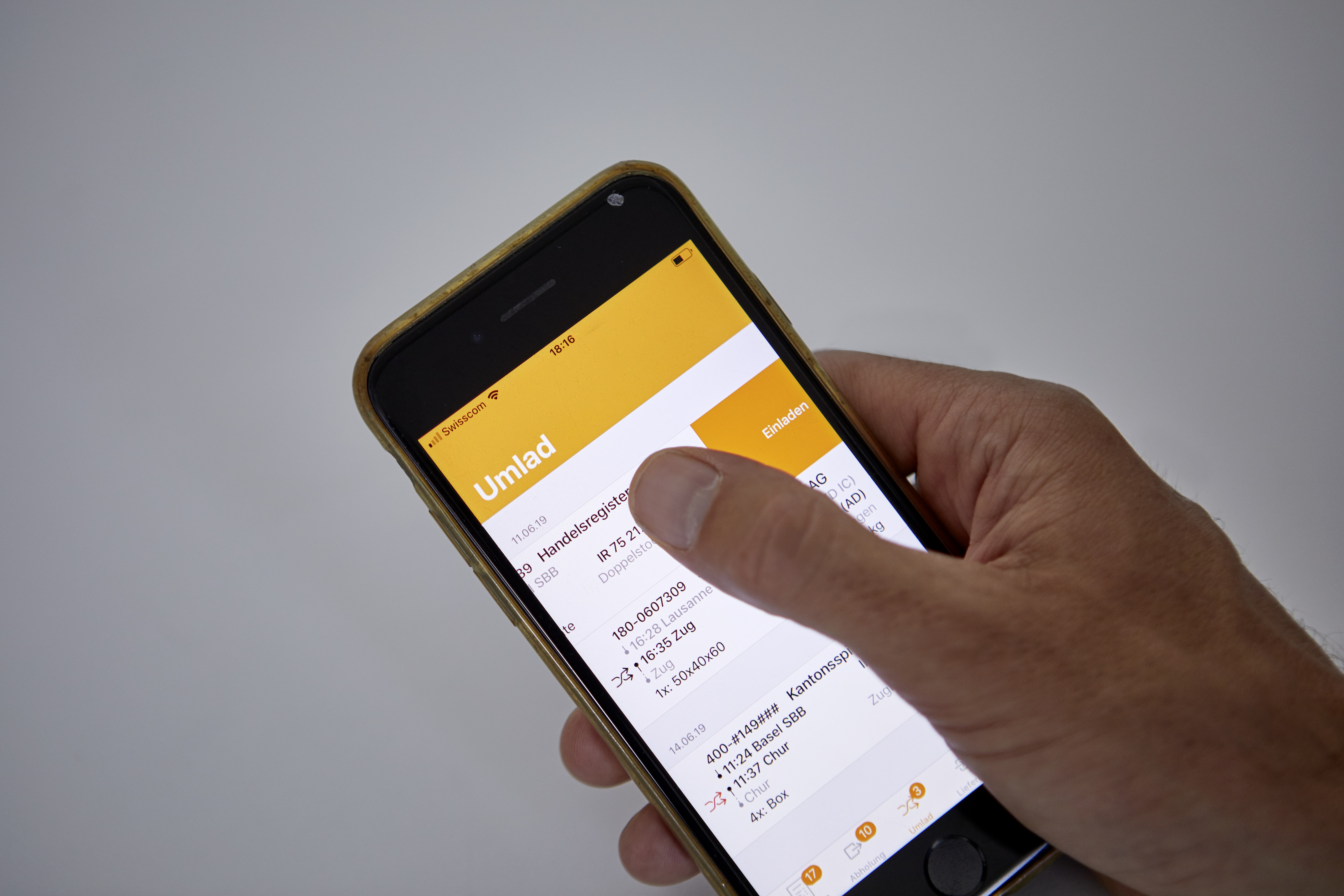 Digitale Kurierplattform mit mobiler Applikation für die Kuriere-innen